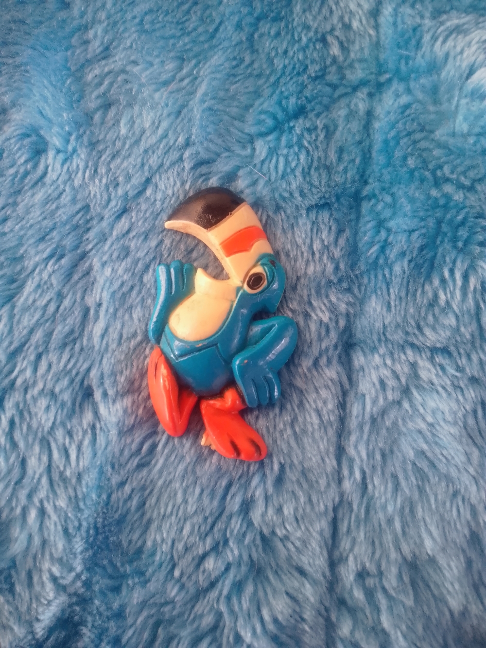 Vintage 1970 Kelloggs Toucan Sam Magnet,Cereal Premium